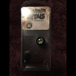 Morbid metals - black plugs 0g